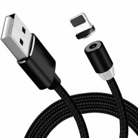  USB kabelis Magnetic Type-C magnetic 1.0m black 